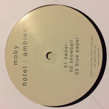 3LP Moby: Hotel : Ambient LTD