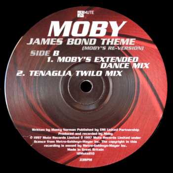LP Moby: James Bond Theme (Moby's Re-Version)