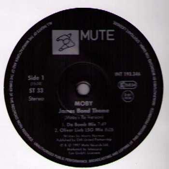 LP Moby: James Bond Theme (Moby's Re-Version)