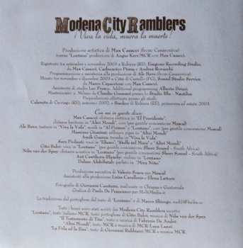 CD Modena City Ramblers: ¡Viva La Vida, Muera La Muerte!