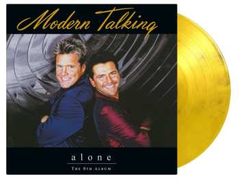 2LP Modern Talking: Alone - The 8th Album (180g) (limited Numbered Edition) (yellow & Black Marbled Vinyl)
