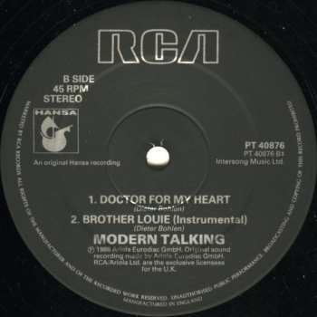 LP Modern Talking: Brother Louie (Extended Version)