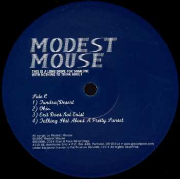 2LP Modest Mouse: This Is A Long Drive For Someone With Nothing To Think About