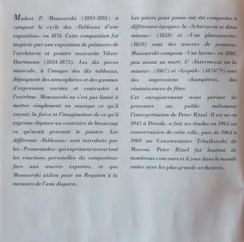 CD Peter Rösel: Bilder Einer Ausstellung = Pictures From An Exhibition / Fünf Klavierstücke = Five Pieces For Piano