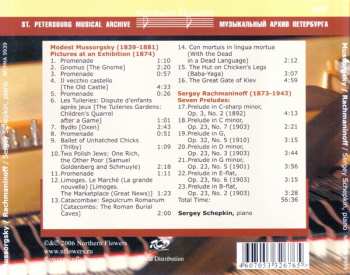 CD Sergei Vasilyevich Rachmaninoff: Pictures At An Exhibition, Seven Preludes