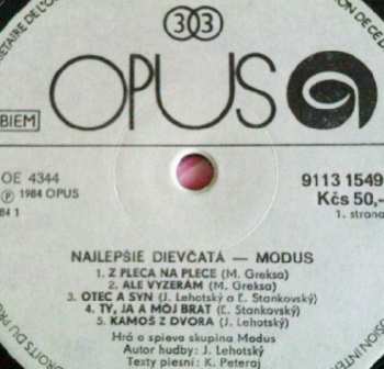 LP Modus: Najlepšie Dievčatá