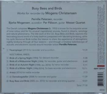 CD Bjarke Mogensen: Busy Bees And Birds (Works For Recorder By Mogens Christensen)