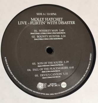 LP Molly Hatchet: Flirtin' With Disaster + Live