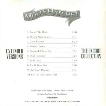 CD Molly Hatchet: Extended Versions: The Encore Collection