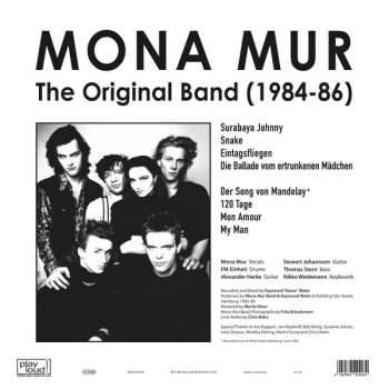 LP Mona Mur: The Original Band (1984-86) LTD