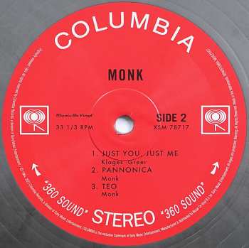 LP Thelonious Monk: Monk. CLR | LTD | NUM