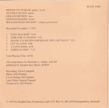 CD Monnette Sudler Quartet: Time For A Change