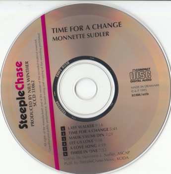 CD Monnette Sudler Quartet: Time For A Change