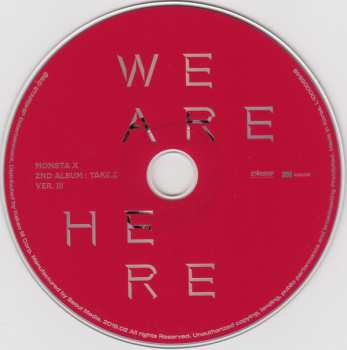 CD Monsta X: Take.2 We Are Here - 2nd Album