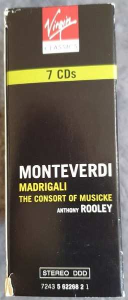 7CD/Box Set Claudio Monteverdi: Madrigali