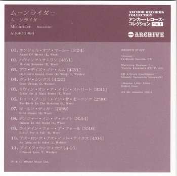 CD Moonrider: Moonrider