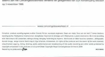 SACD Concertgebouworkest: Horizon 1
