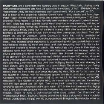 CD Morpheus: For A Second