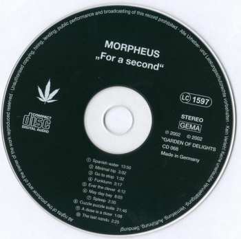 CD Morpheus: For A Second