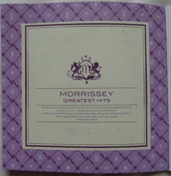 CD Morrissey: Greatest Hits
