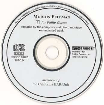 4CD The California E.A.R. Unit: For Philip Guston (1984)