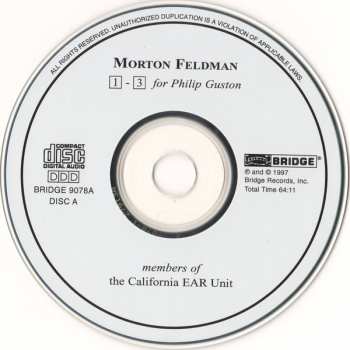 4CD The California E.A.R. Unit: For Philip Guston (1984)