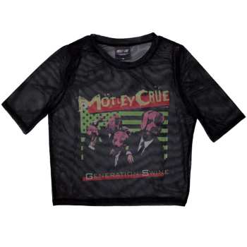 Merch Mötley Crüe: Women's Crop Top Generation Swine