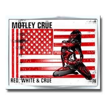 Merch Mötley Crüe: Button Red, White & Crue