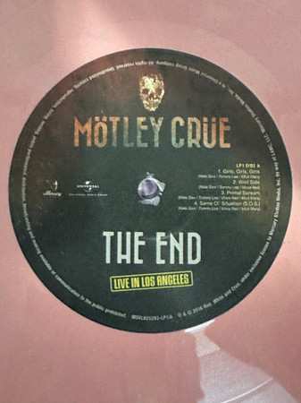 2LP Mötley Crüe: The End - Live In Los Angeles CLR