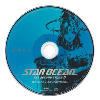 4CD Motoi Sakuraba: Star Ocean The Second Story R Original Soundtrack