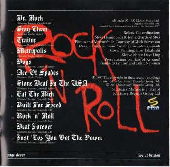 CD Motörhead: Live At Brixton '87