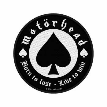 Merch Motörhead: Patch Born To Lose 