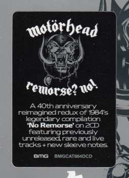 2CD Motörhead: Remorse? No!