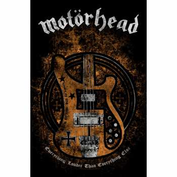 Merch Motörhead: Textile Poster Lemmy's Bass