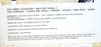 2LP Motörhead: The Löst Tapes Vol. 4 (Live At Sporthalle, Heilbronn, 29th December 1984) CLR | LTD