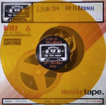 2LP Motörhead: The Löst Tapes Vol. 4 (Live At Sporthalle, Heilbronn, 29th December 1984) CLR | LTD