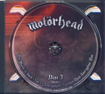 2CD/DVD Motörhead: The Wörld Is Ours - Vol 1 (Everywhere Further Than Everyplace Else)