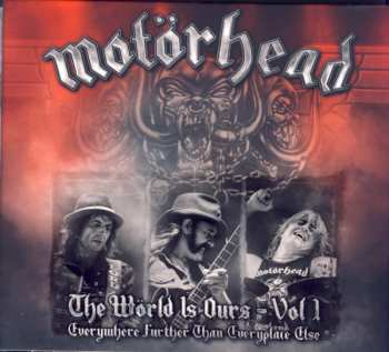 2CD/DVD Motörhead: The Wörld Is Ours - Vol 1 (Everywhere Further Than Everyplace Else)