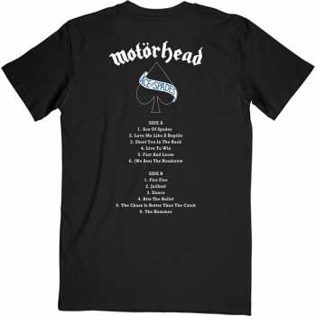 Merch Motörhead: Tričko Flat War Pig Aces  S