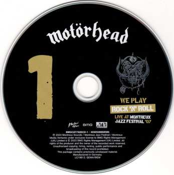 2CD Motörhead: We Play Rock 'N' Roll (Live At Montreux Jazz Festival '07)