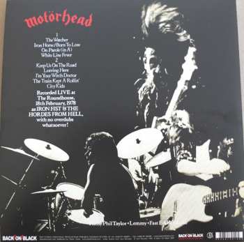 LP Motörhead: What's Words Worth? - Recorded Live 1978