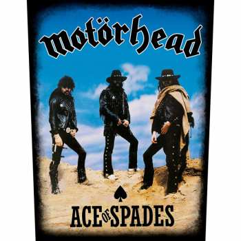 Merch Motörhead: Back patch Ace Of Spades