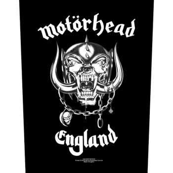 Merch Motörhead: Back patch England