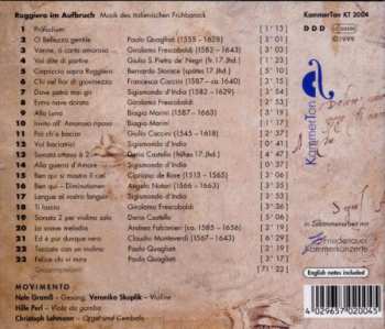 CD Movimento: Ruggiero Im Aufbruch: Musik Des Italienischen Frühbarock