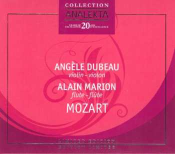CD Wolfgang Amadeus Mozart: Opera For Two – Late 18th-Century Transcriptions