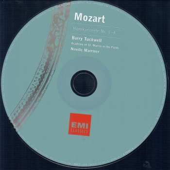 CD Wolfgang Amadeus Mozart: Hornkonzerte Nr.1-4