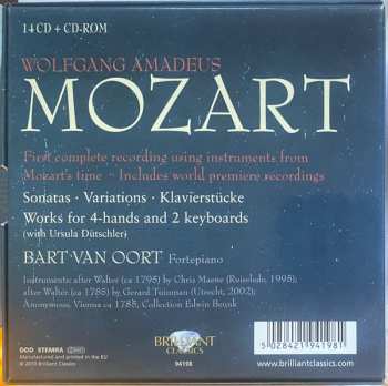 14CD/Box Set Wolfgang Amadeus Mozart: Complete Keyboard Works