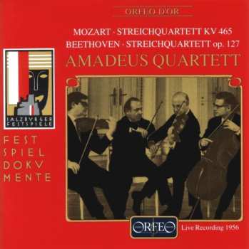 CD Ludwig van Beethoven: Streichquartett KV 465 / Streichquartett Op. 127