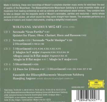 5CD Wolfgang Amadeus Mozart: Complete Wind Music