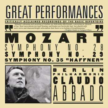 Album Mozart / Bpo / Abbado: Symphony 28 29 & 35